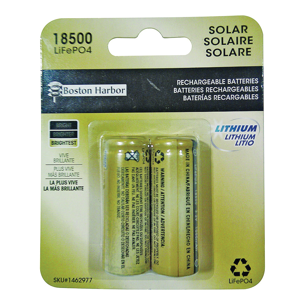 Solar Battery 1000Mah Lithium