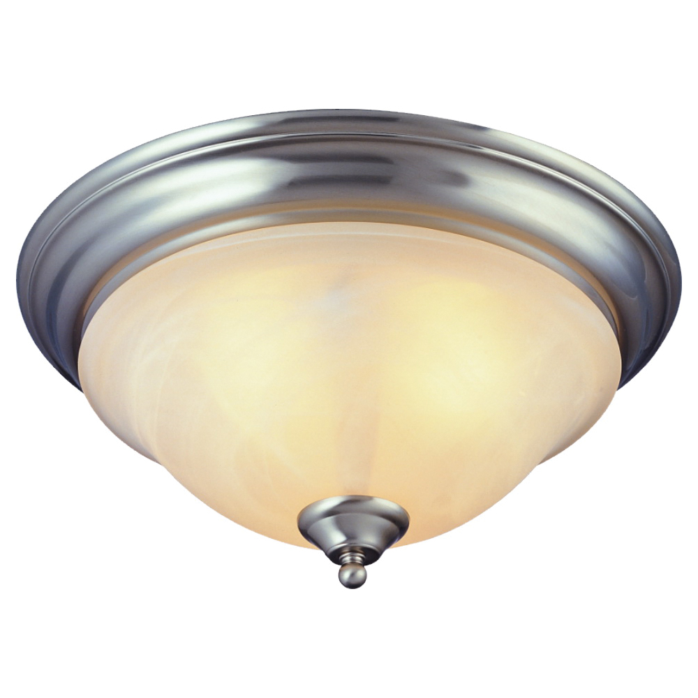 Ceiling Fixture Light Brushed Nickel 3 Light