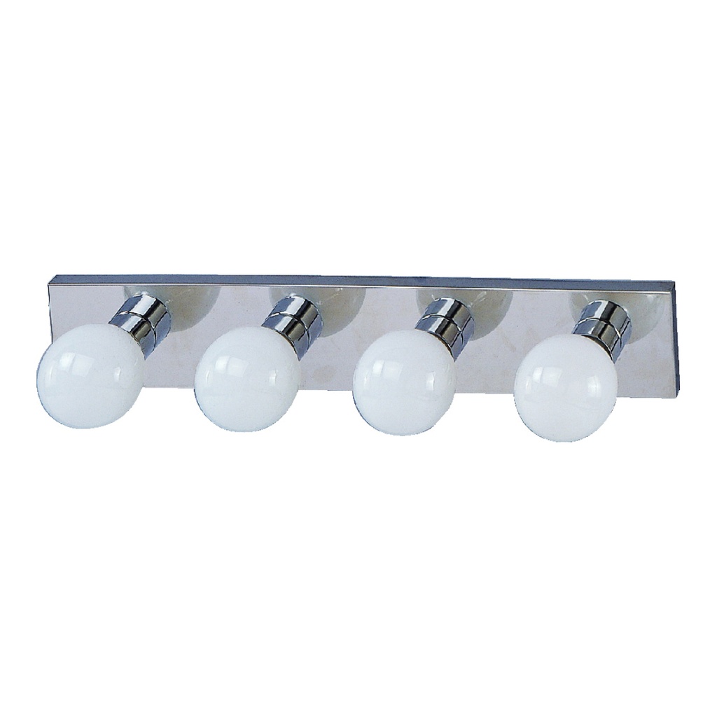 Vanity Wall Light 4 Light Bar Chrome