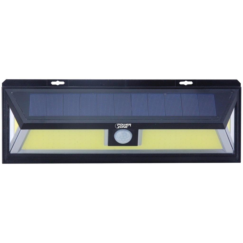 Wall Light Solar LED Motion Sensor Black
