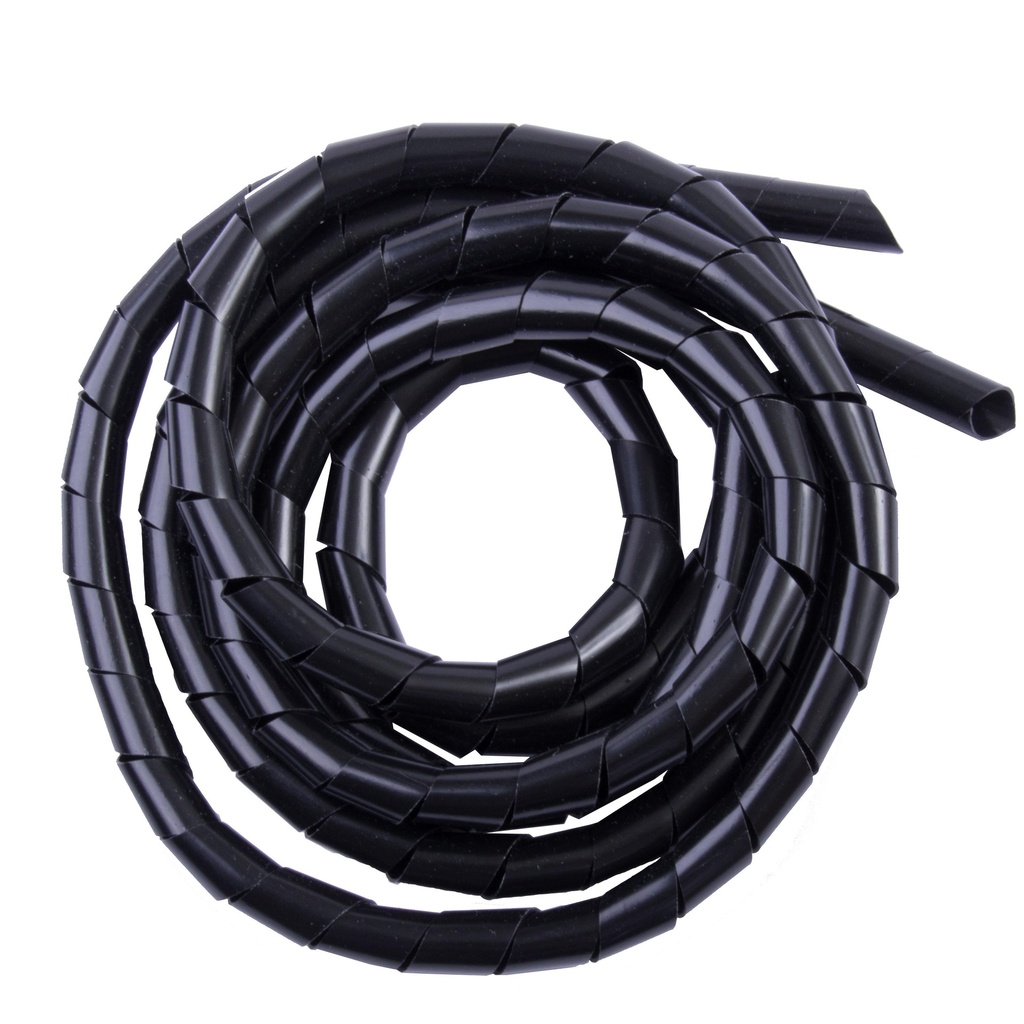 Spiral Wrap 3/8"x3.5FT Black C