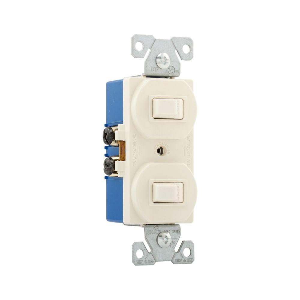 Switch 2 Toggle 15A Light Almo