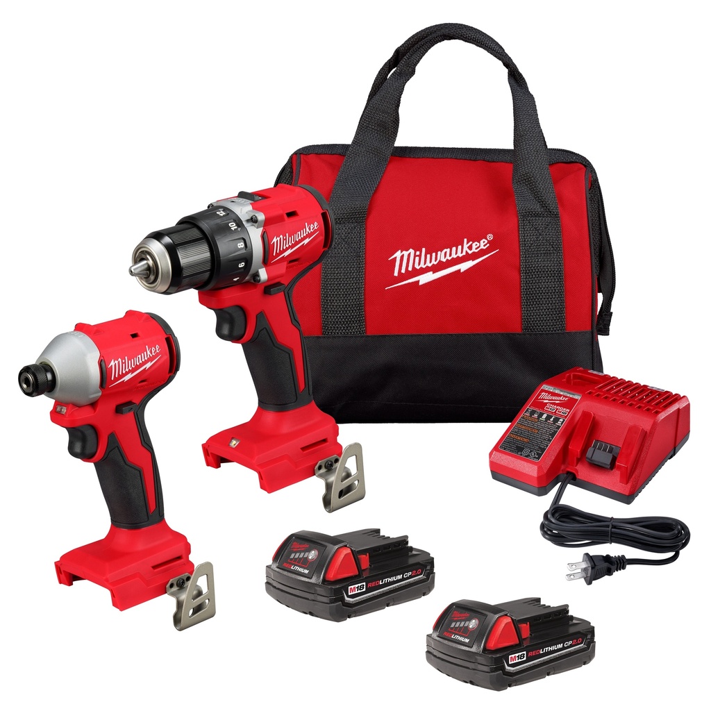 M18 COMPCT BRSHLESS 2-TOOL KIT