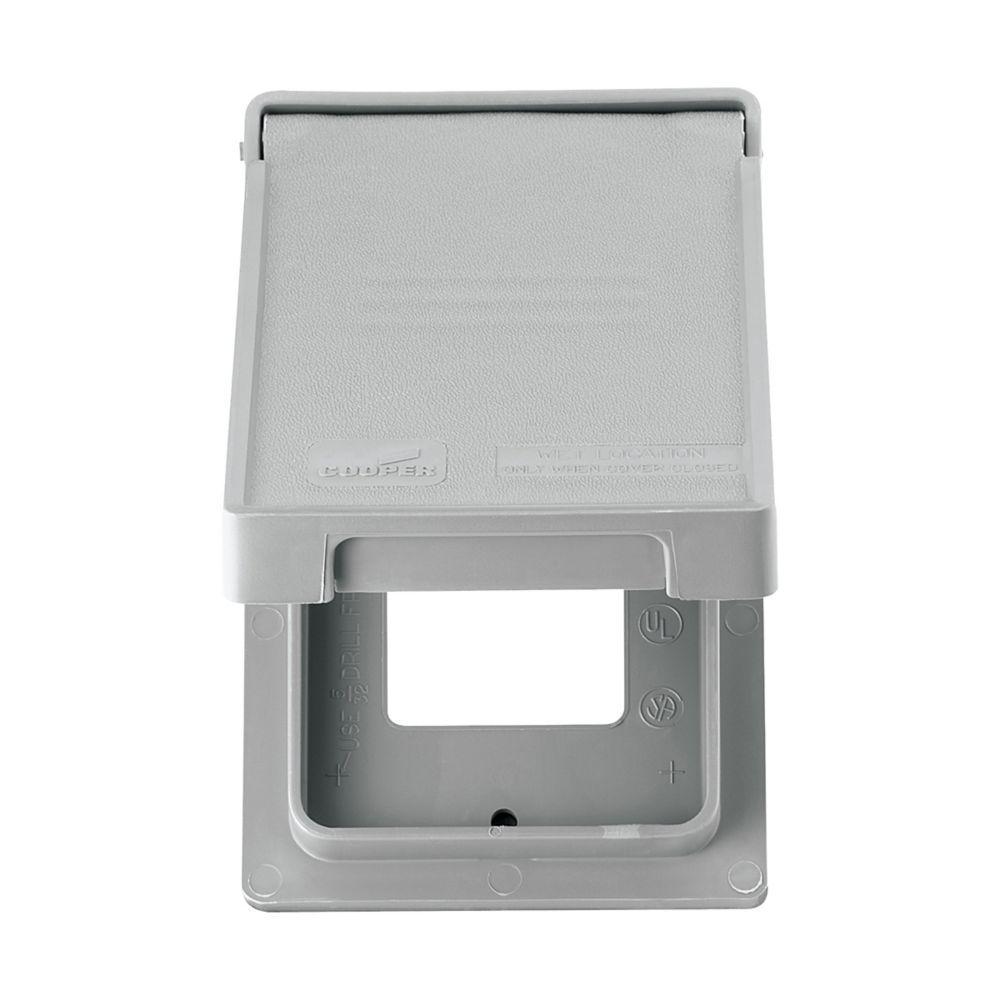 Cover Decorator Gray 1 Gang