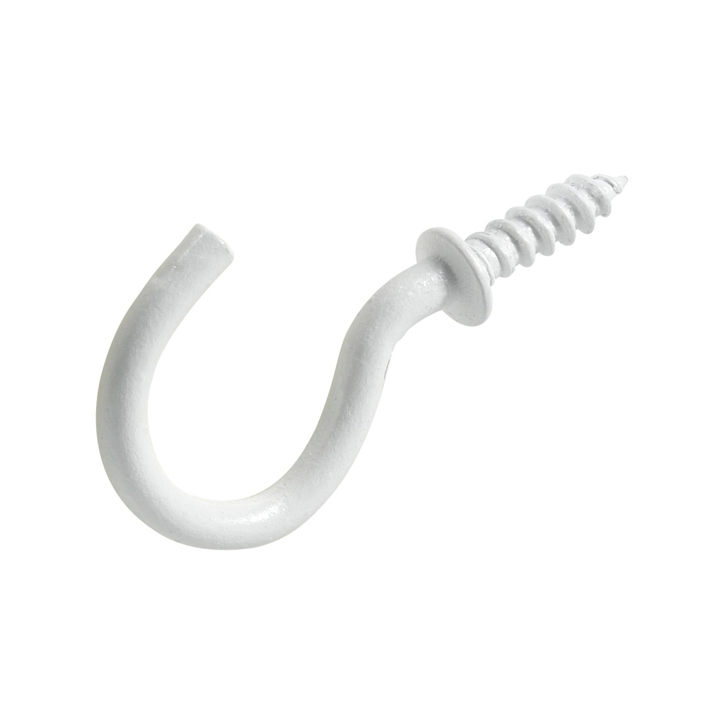 VP-WHITE CUP HOOKS 7/8IN