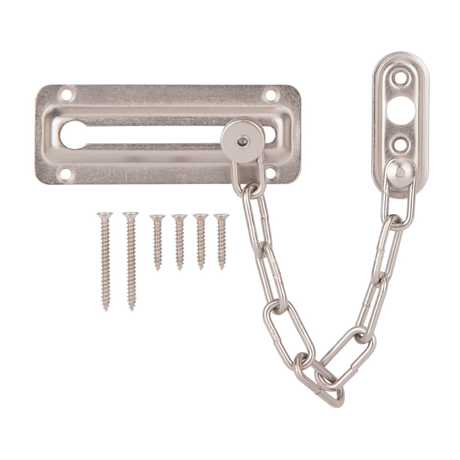 Door Guard Chain Satin Nickel  