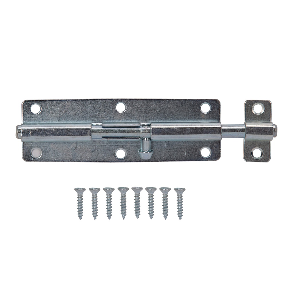 Barrel Bolt 6" Zinc