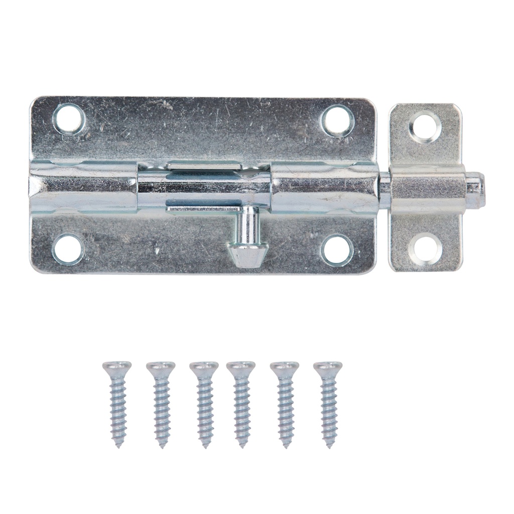 Barrel Bolt 4" Zinc