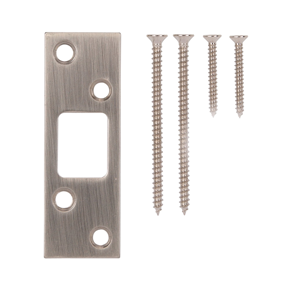 Strike Security 1¼"x3-5/8" Satin Nickel