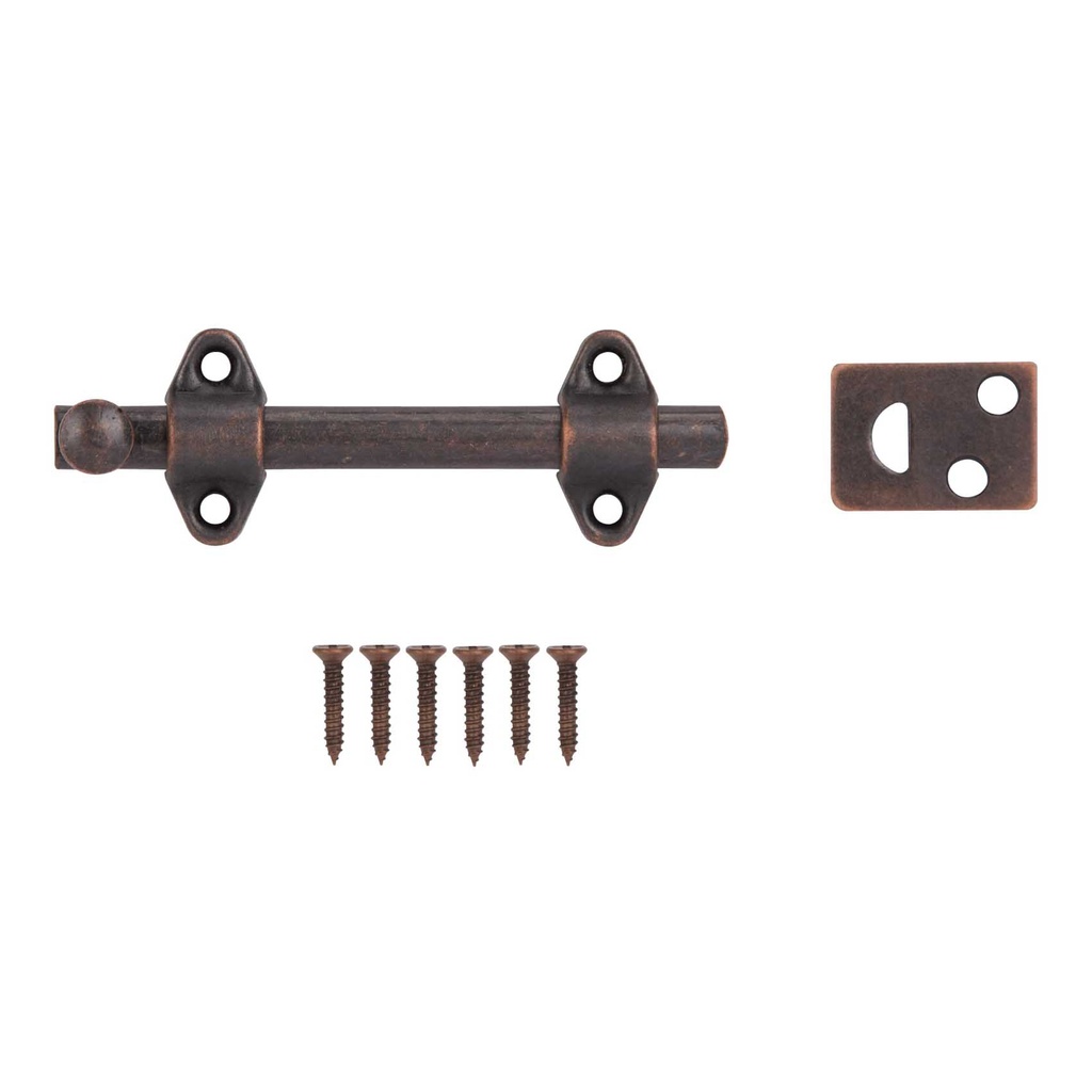 Surface Bolt 4" Venetian Bronze