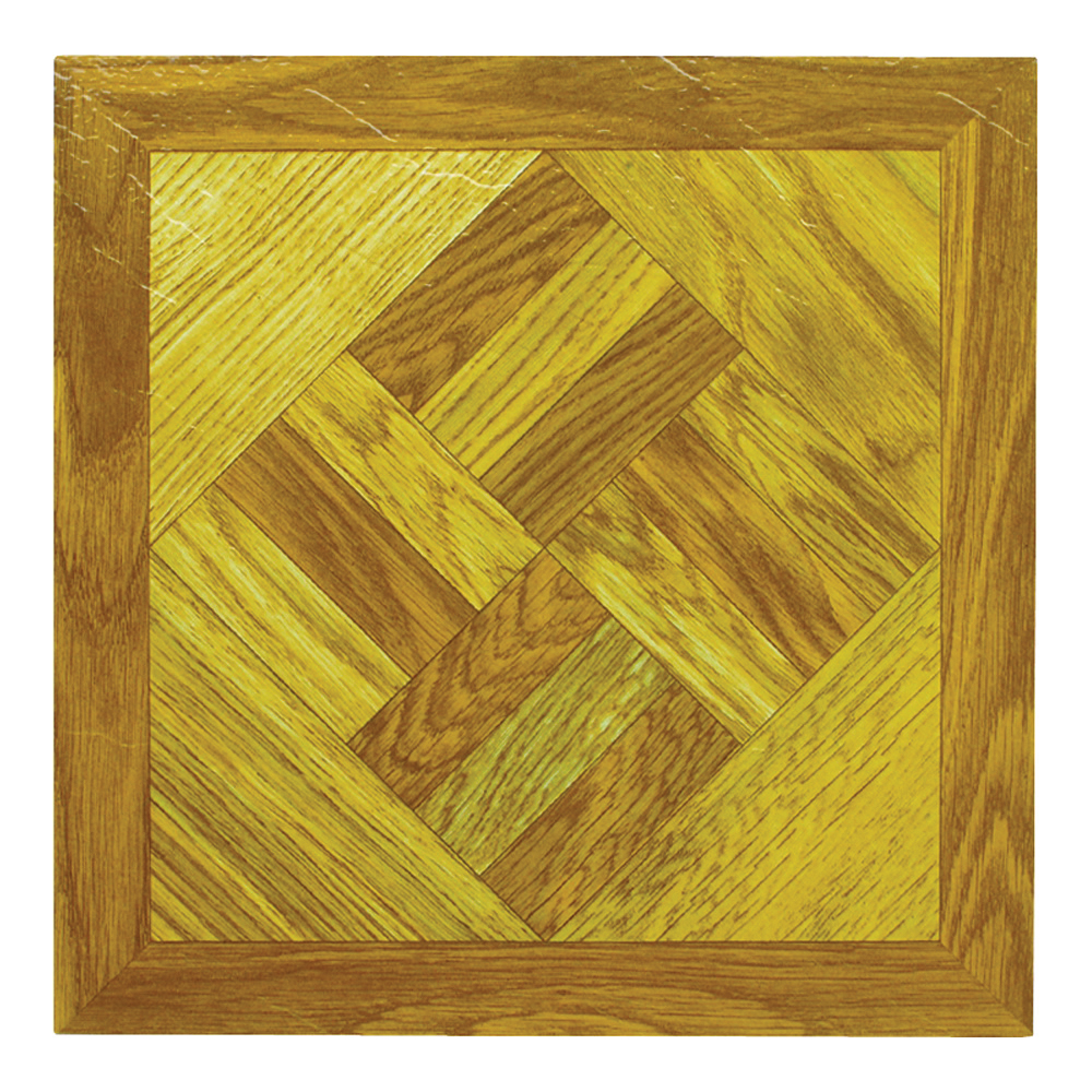 Vinyl Floor Tile Wood Geometric BX45