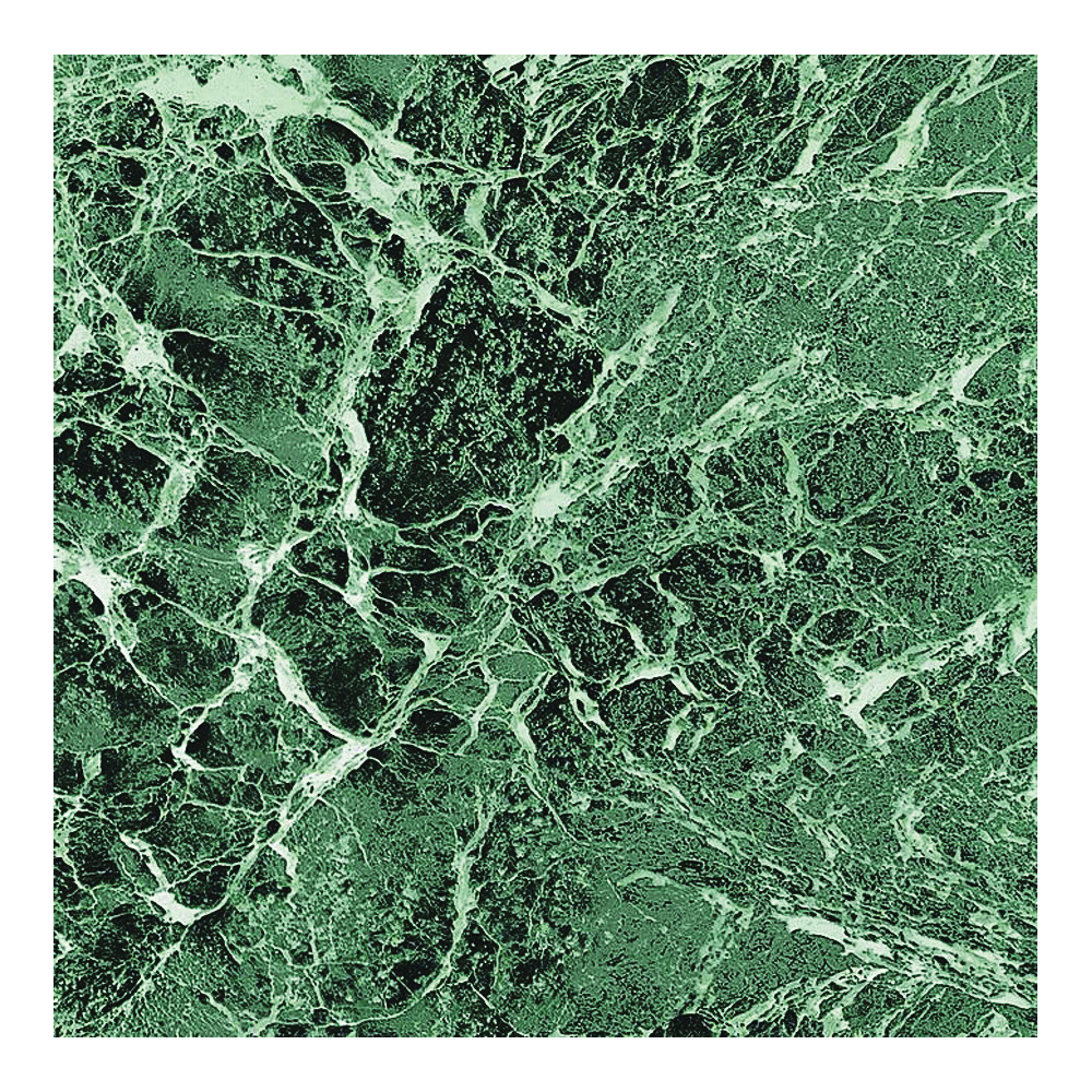 Vinyl Floor Tile Green Marble 12"x12" PK45