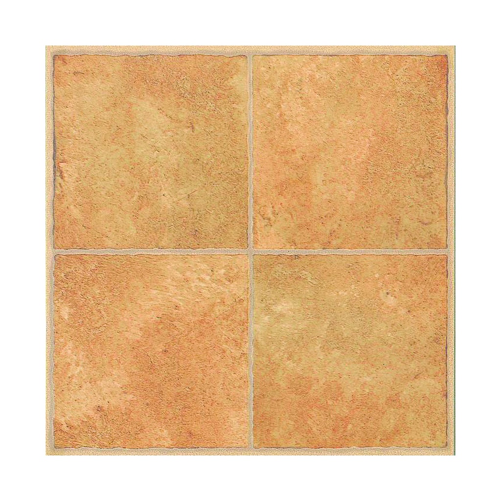 Vinyl Floor Tile Beige Inlay BX45