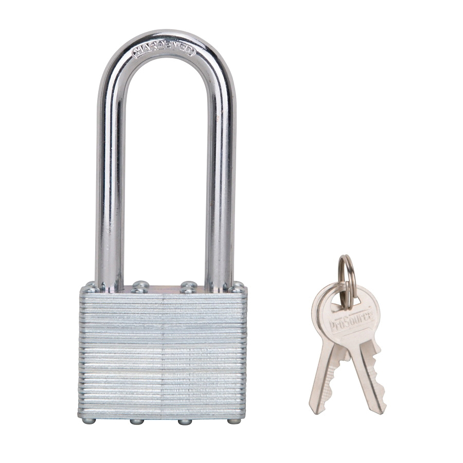 Padlock Zinc 2" Wide 2-3/4" Shackel Clearance