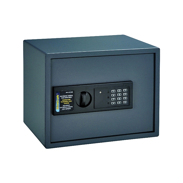 Safe Electronic Digital 15"x11-13/16"x11-13/16" Dark Gray