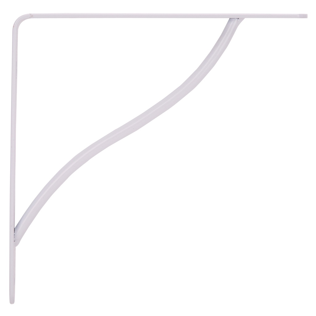 Shelf Bracket 8"x8" White Decorative