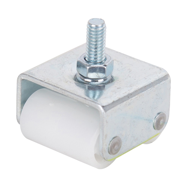 Caster Appliance 7/8" White Plastic Wheel 120lb 4pk