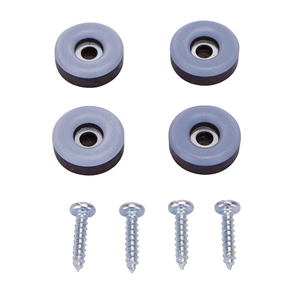 Furniture Glide 7/8" Blue Screw On Round PK4