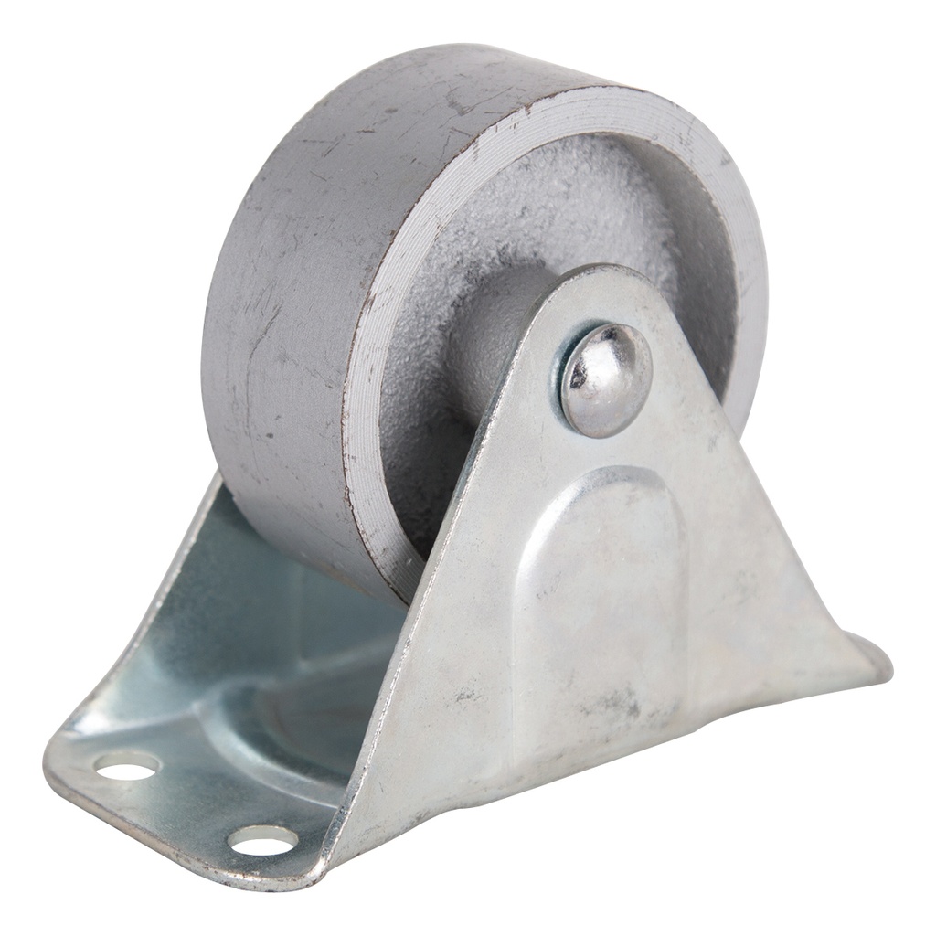 Caster Rigid Plate 3" Steel Wheel 250lb