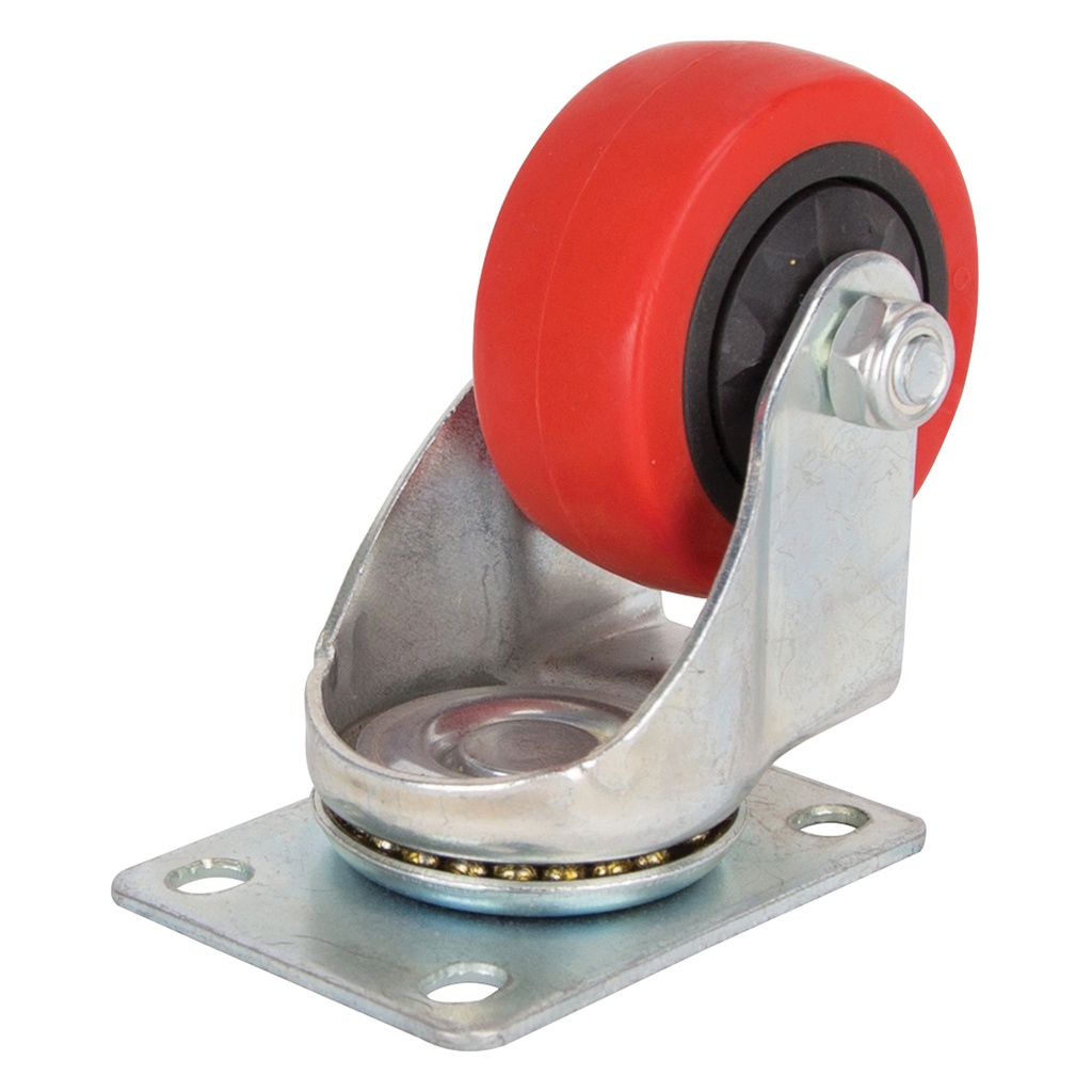 Caster Swivel Plate 3" Polyurethane Wheel 176lb