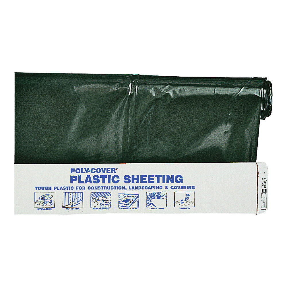 Const Plastic Black 4 mil. 20'