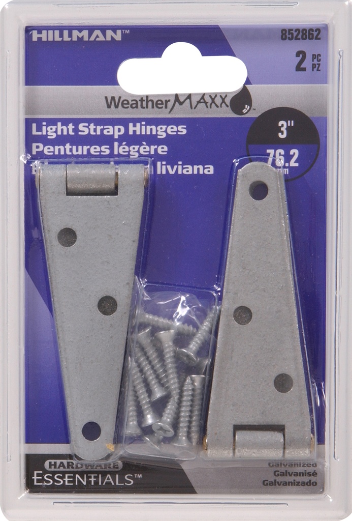 CD-LIGHT STRAP HNGE 3" M