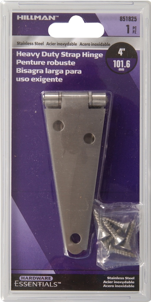 CD-HEAVY STRAP HNG 4"SS