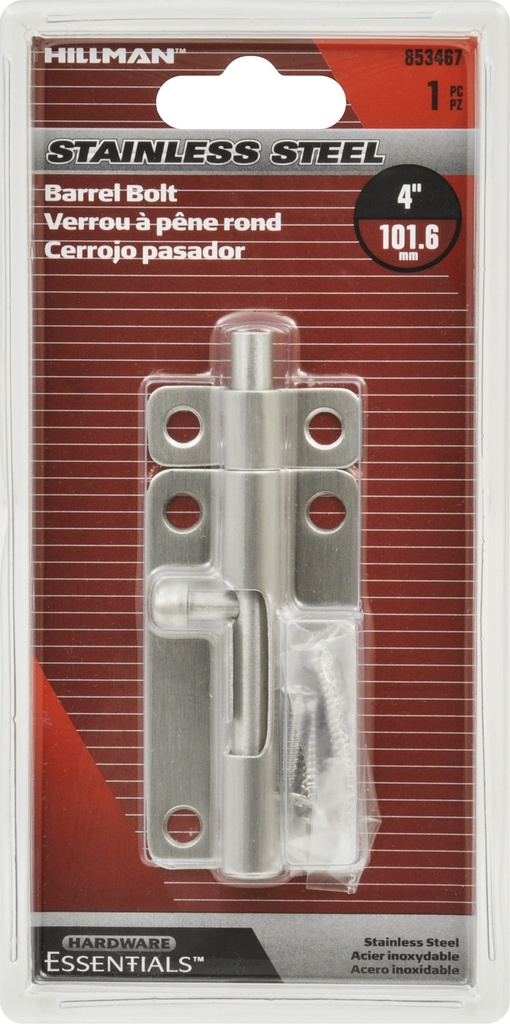 CD - BARREL BLT 4" SS