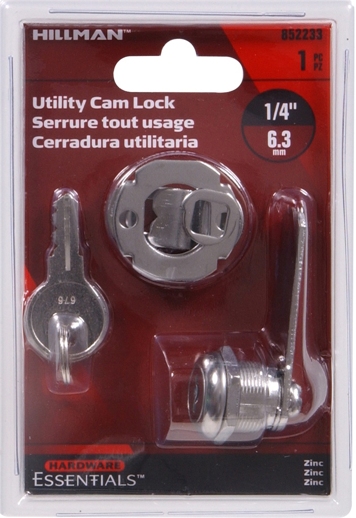 CD-UTILITY LOCK 1/4 ZC