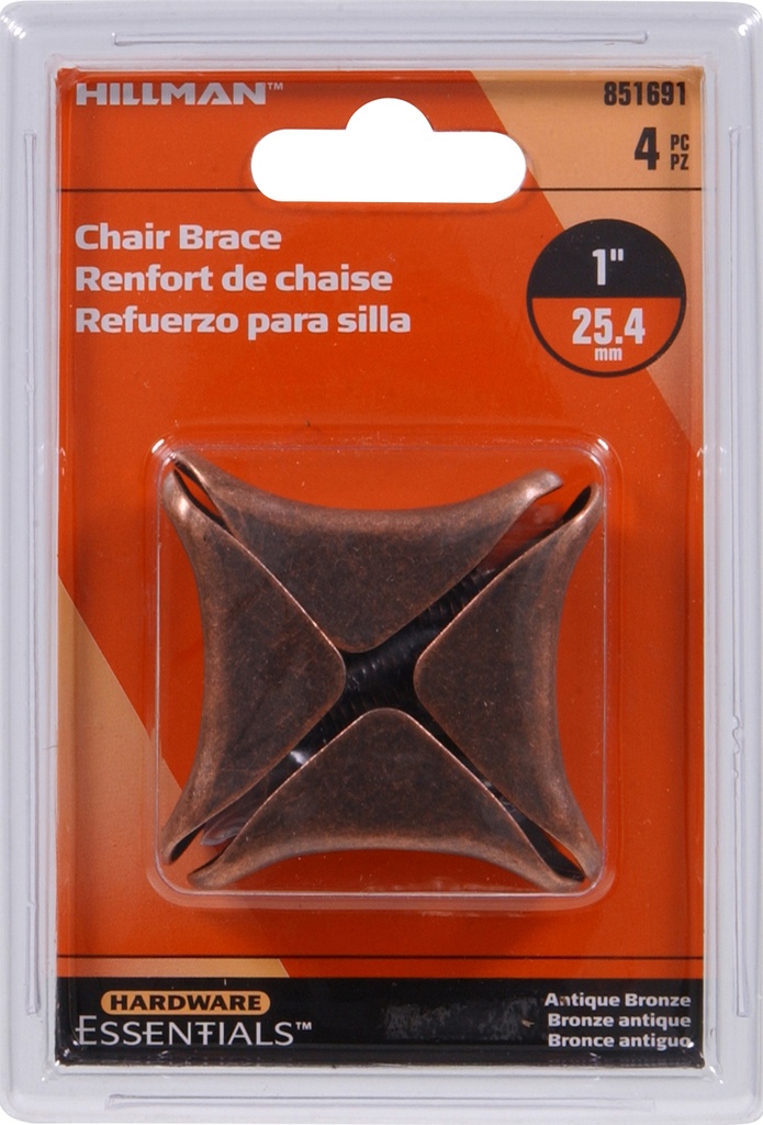 CD-CHAIR BRACE 1X3/4 ABZ
