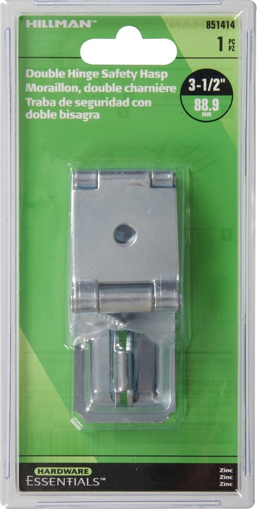 CD-DBL SFTY HASP 3-1/2 Z