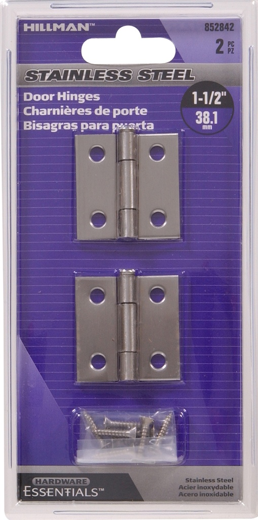 CD-HINGE-SQ FM 1.5" SS