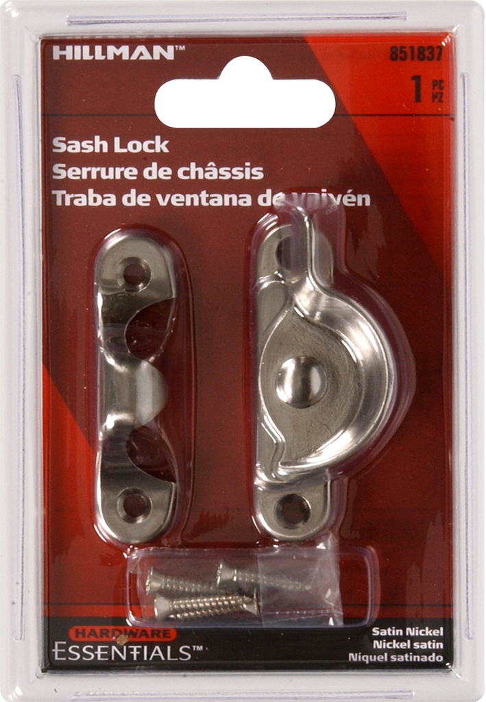 CD-SASH LOCK SATIN NICKL