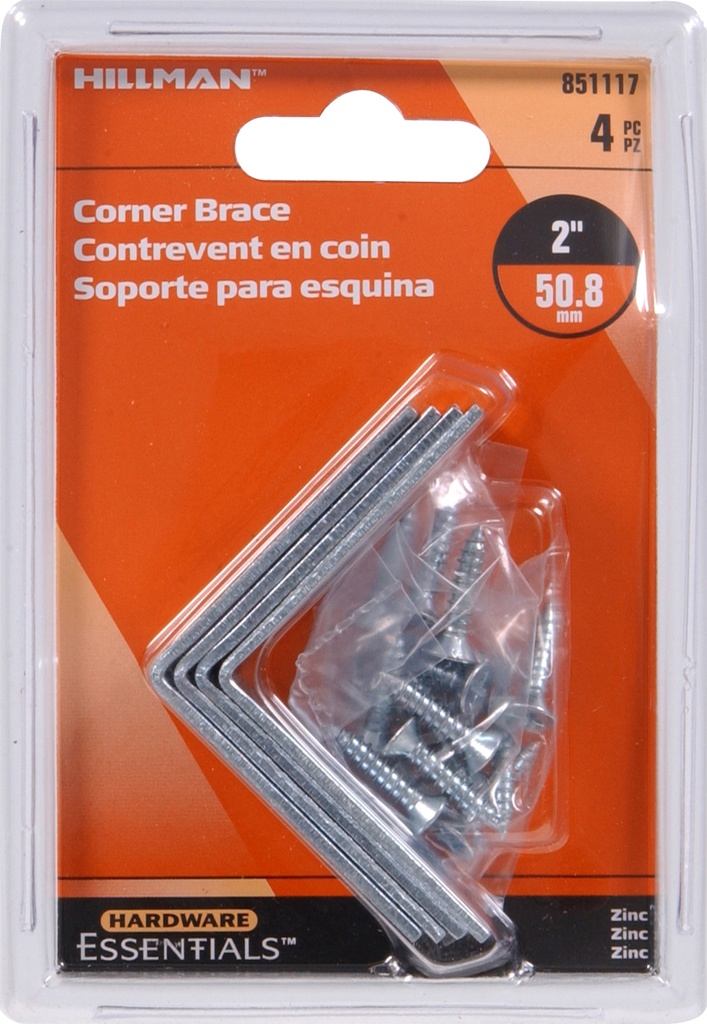 CD-CRN BRACE 2X5/8 ZC