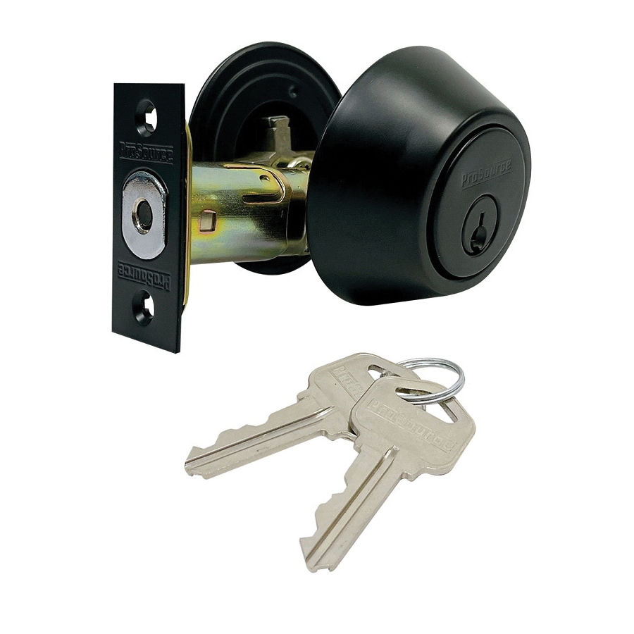 Deadbolt Double Cylinder Matte Black