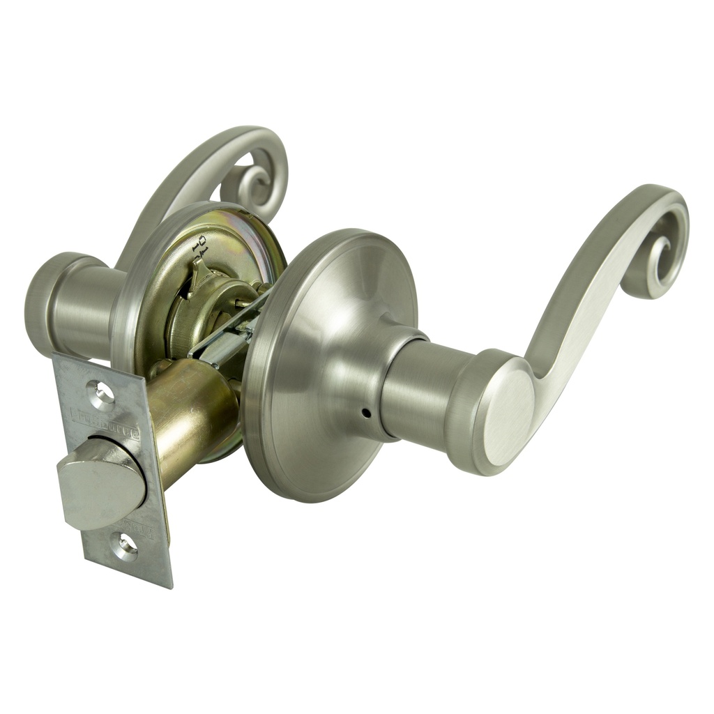Door Lever Hall & Closet Satin Nickel