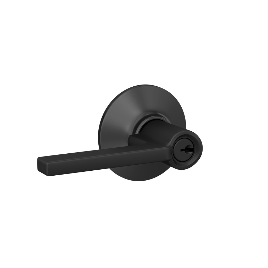 Door Lever Entry Matte Black