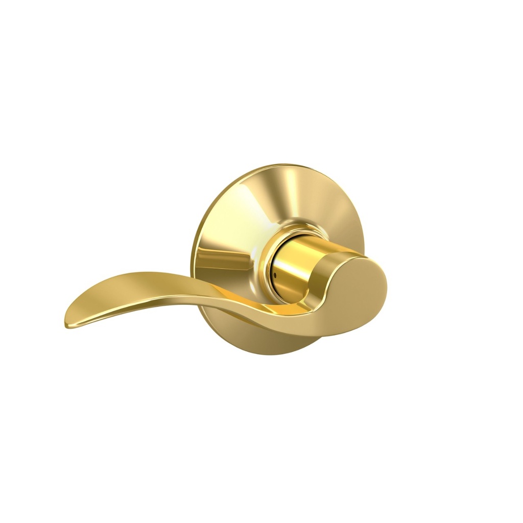 Door Lever Hall & Closet Brass