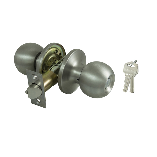 Door Knob Entry Stainless Steel Tubular