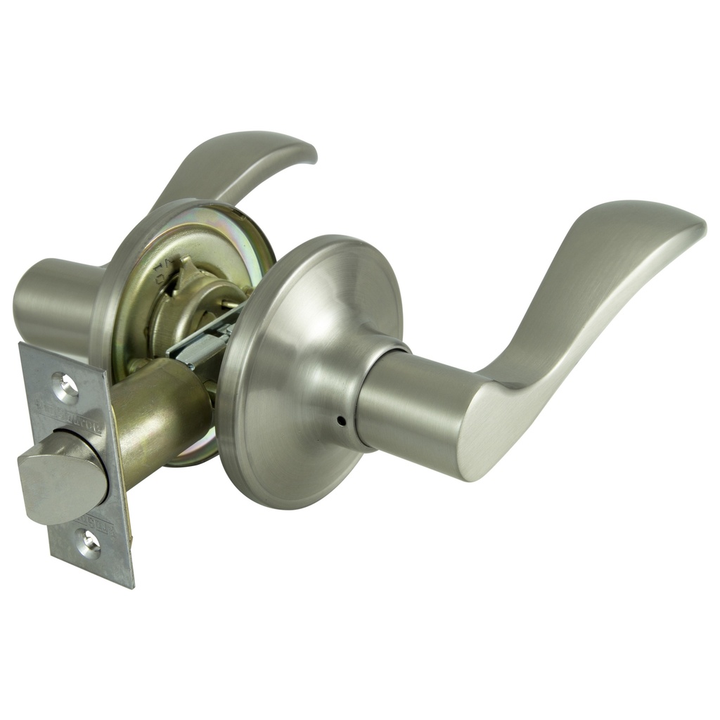 Door Lever Hall & Closet Satin Nickel