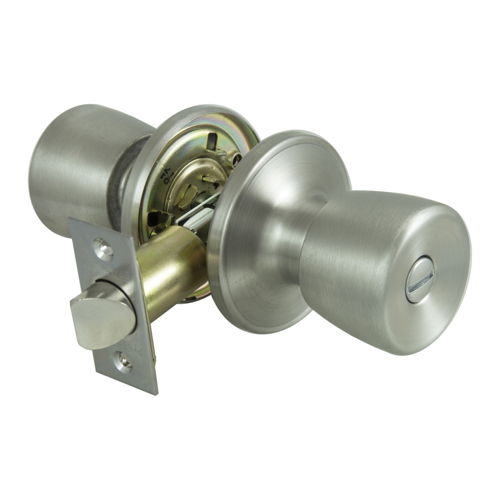 Door Knob Bed & Bath Stainless Steel Tulip