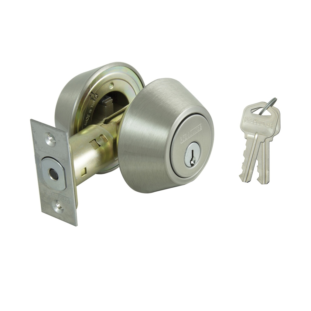 Deadbolt Single Cylinder Stainless Steel