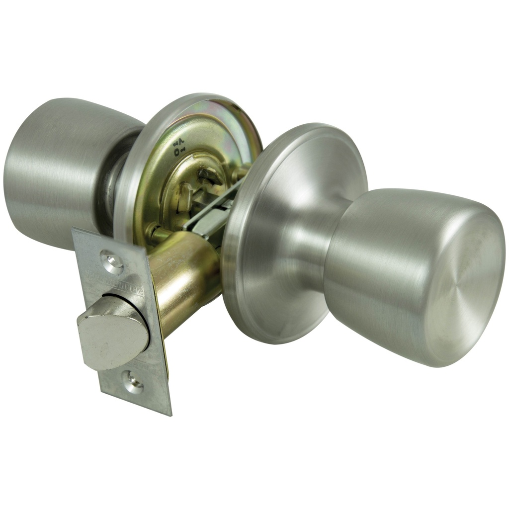Door Knob Hall & Closet Stainless Steel Tulip