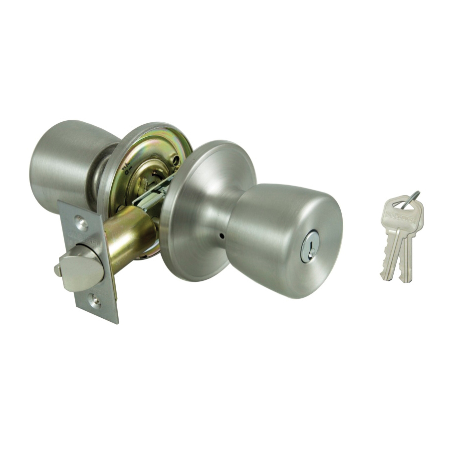 Door Knob Entry Stainless Steel Tulip
