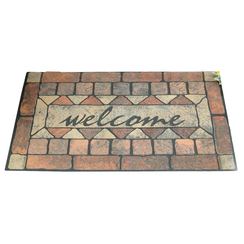 MAT FLOOR RUBR WELCOME 18"X30"