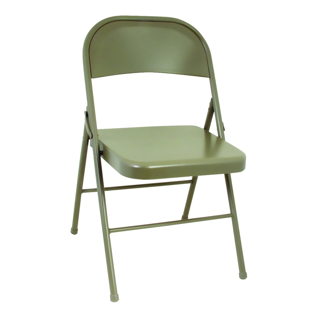 Taupe Steel Folding Chair 14-7