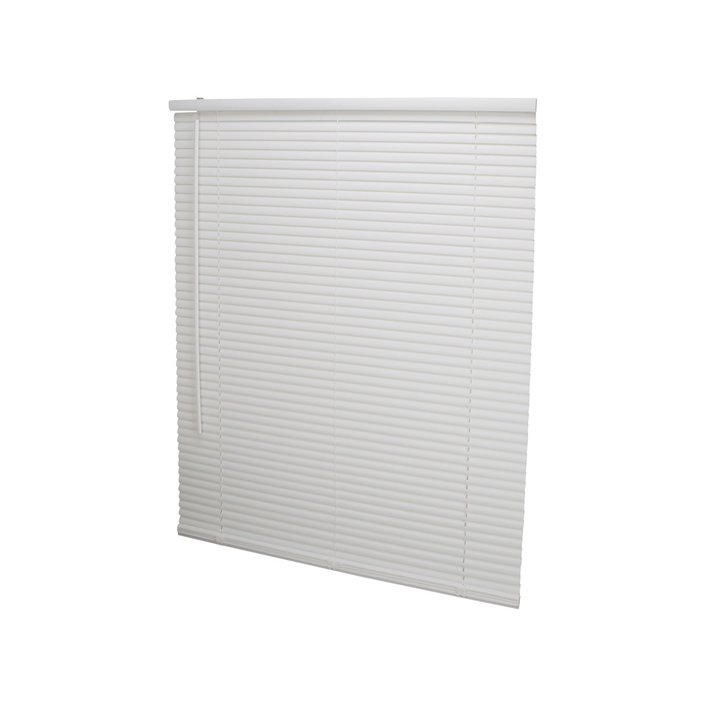 Blind Mini Cordless 34"x64" White 1" Slats