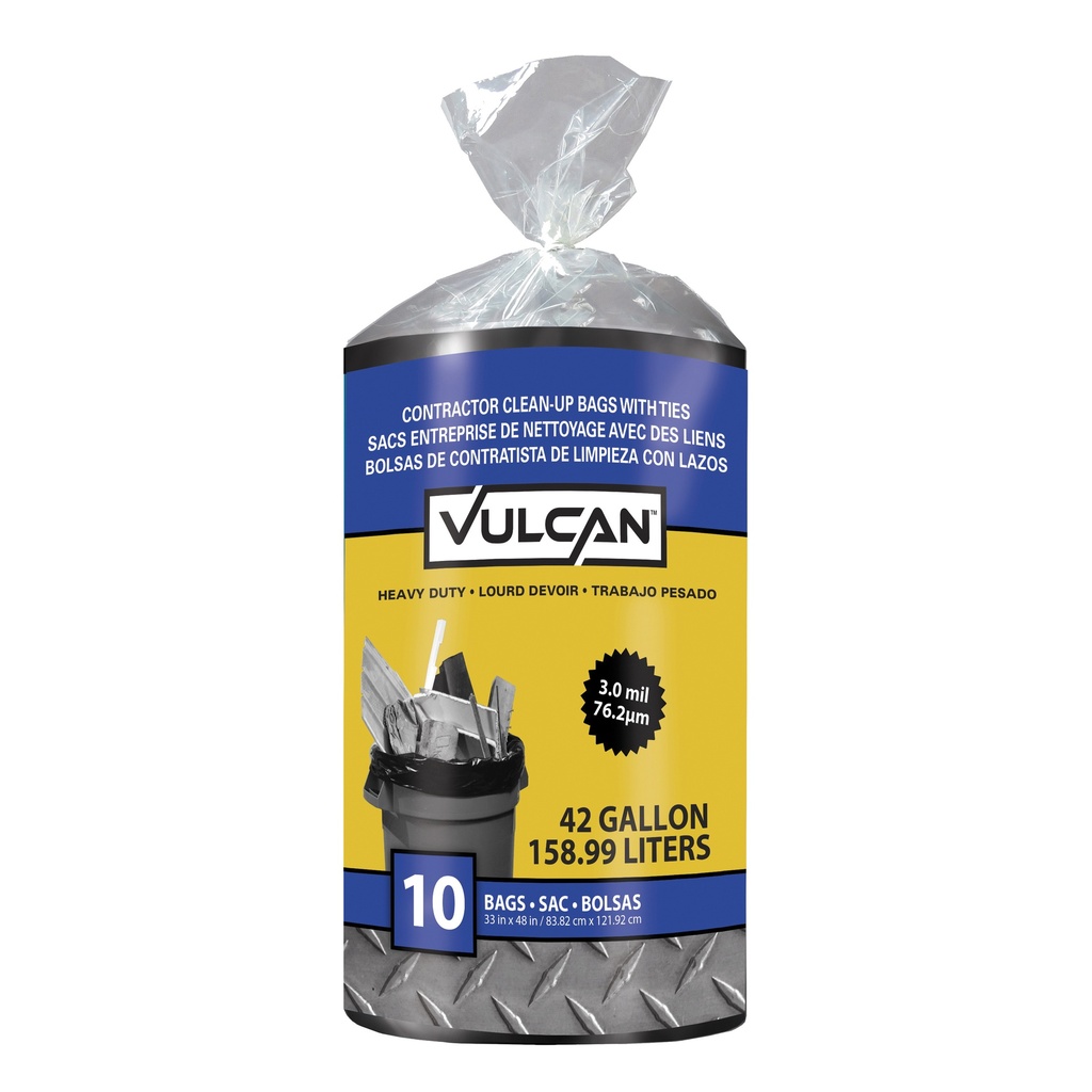 CONTRACTOR CLEAN UP BAG 10CT