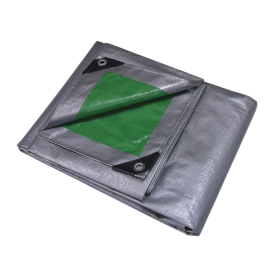 Tarp 8'x10' Green/Silver Heavy Duty Reversible