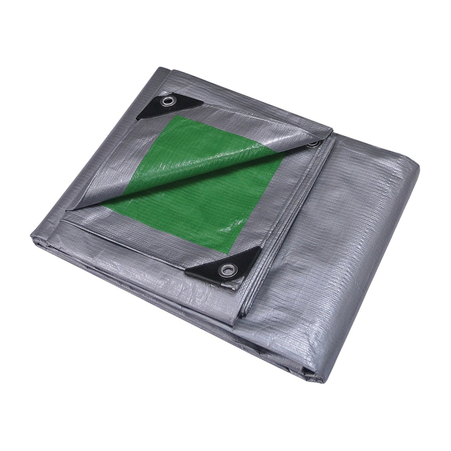 Tarp 10'x20' Green/Silver Heavy Duty Reversible